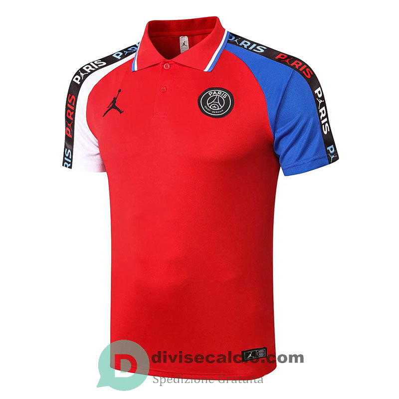 Maglia PSG Polo White Red Blue 2020/2021