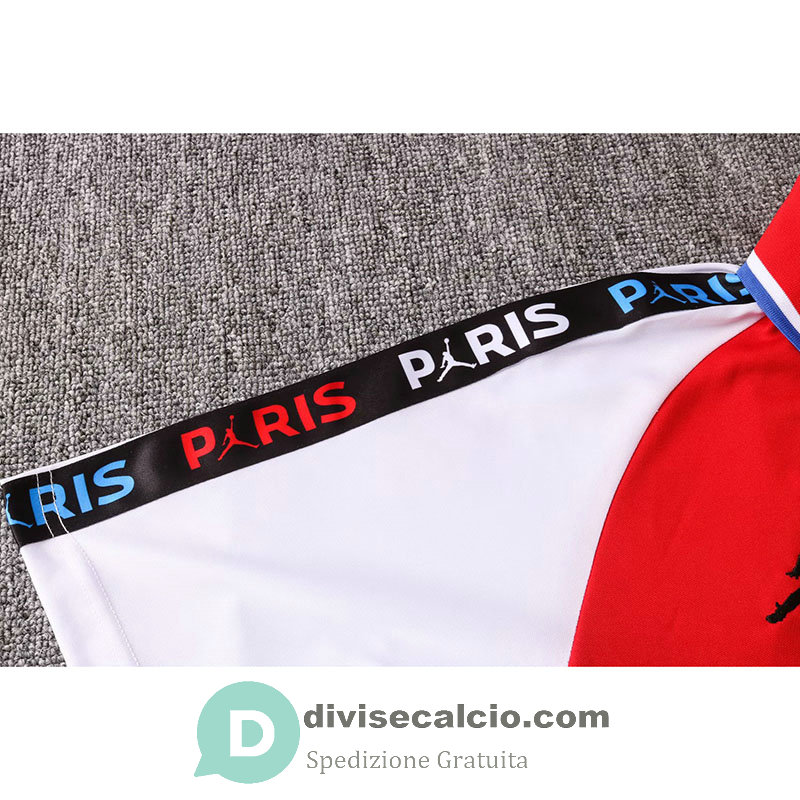 Maglia PSG Polo White Red Blue 2020/2021