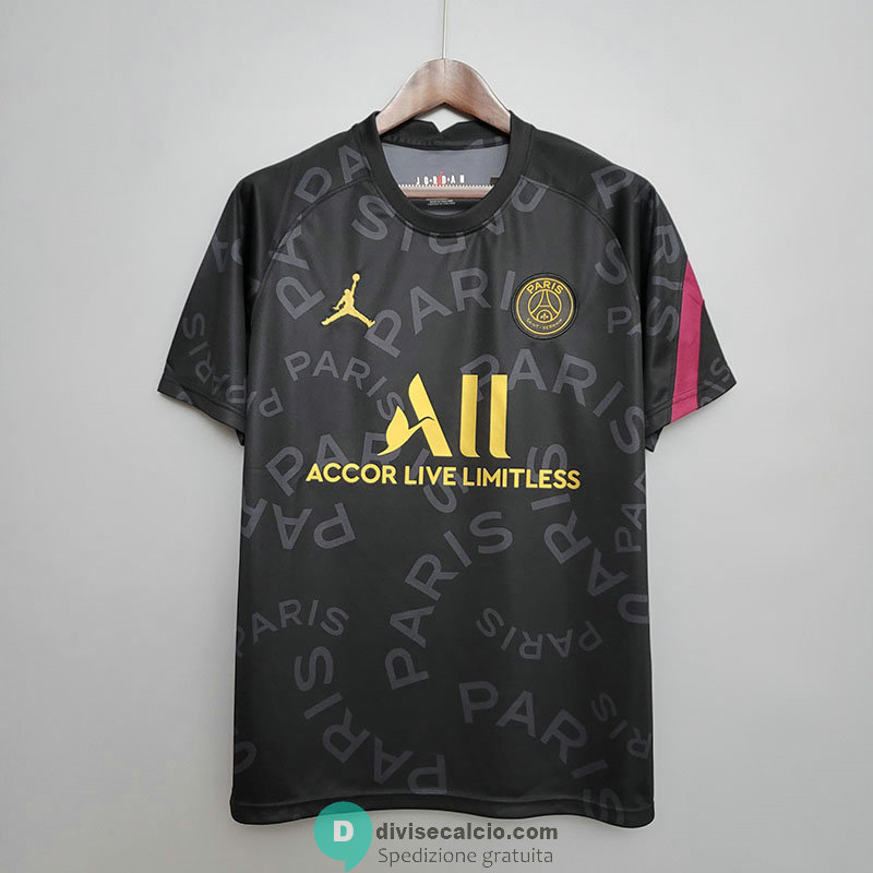 Maglia PSG Training Black Gold 2020/2021