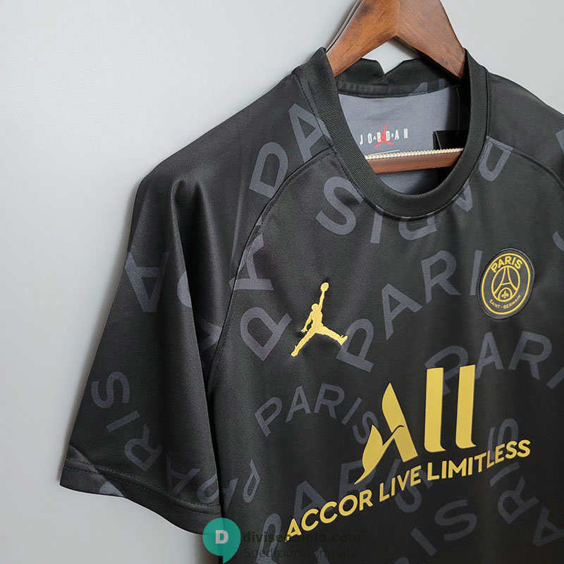 Maglia PSG Training Black Gold 2020/2021