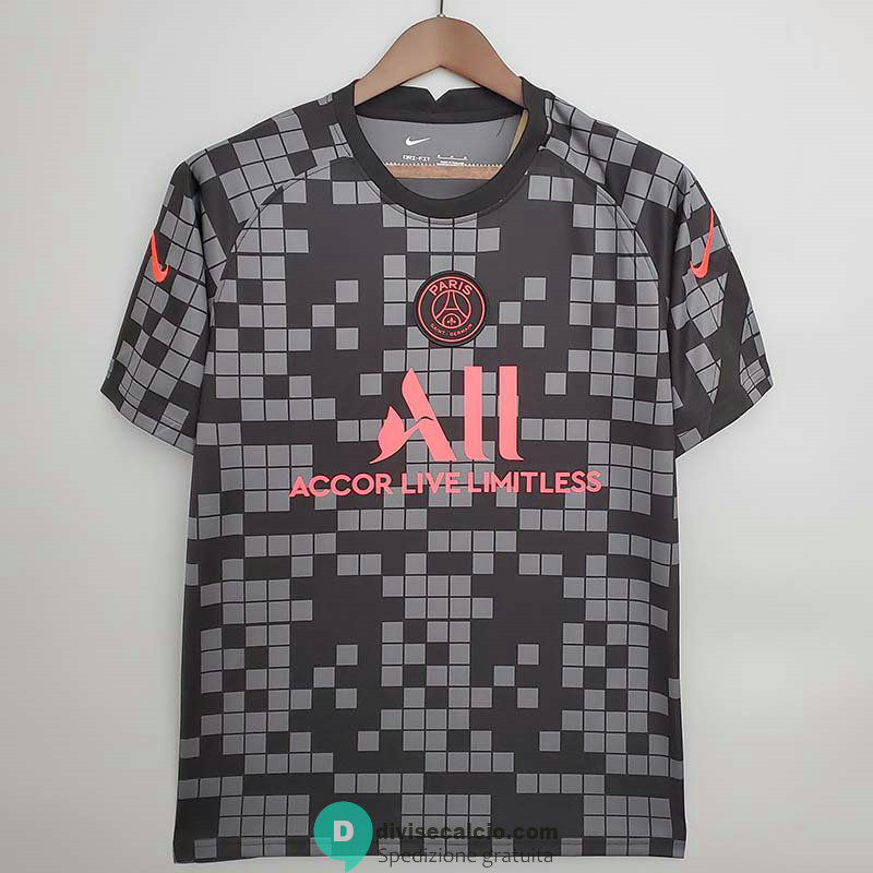 Maglia PSG Training Black Gray IV 2021/2022