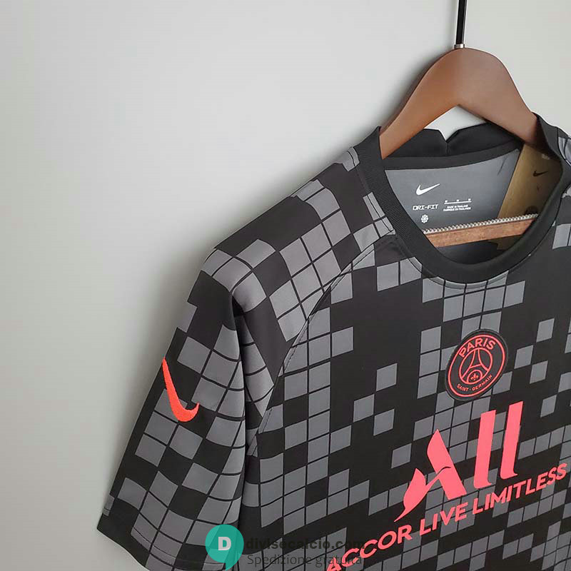 Maglia PSG Training Black Gray IV 2021/2022