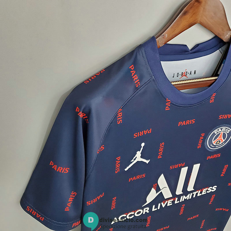 Maglia PSG Training Blue II 2021/2022