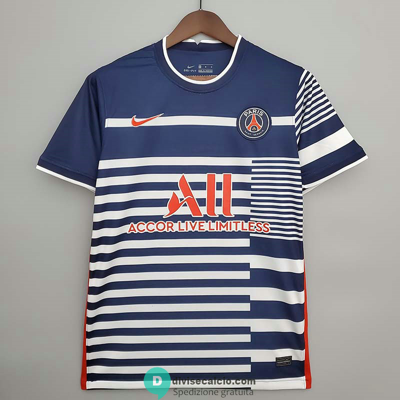 Maglia PSG Training Blue White III 2021/2022