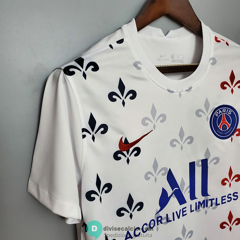 Maglia PSG Training Blue White Red 2020/2021