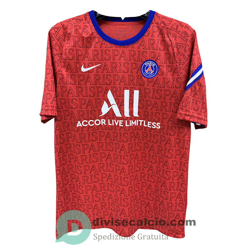 Maglia PSG Training Red 2020/2021