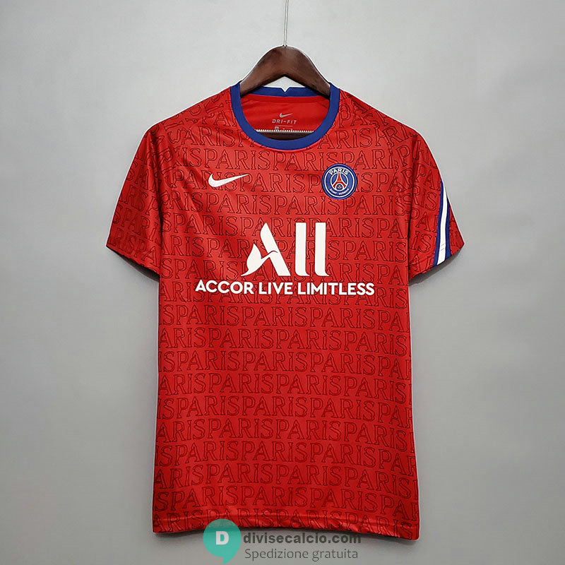 Maglia PSG Training Red 2020/2021