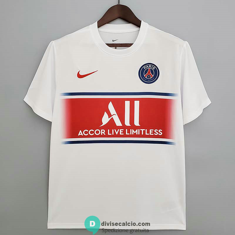 Maglia PSG Training White Red IV 2021/2022