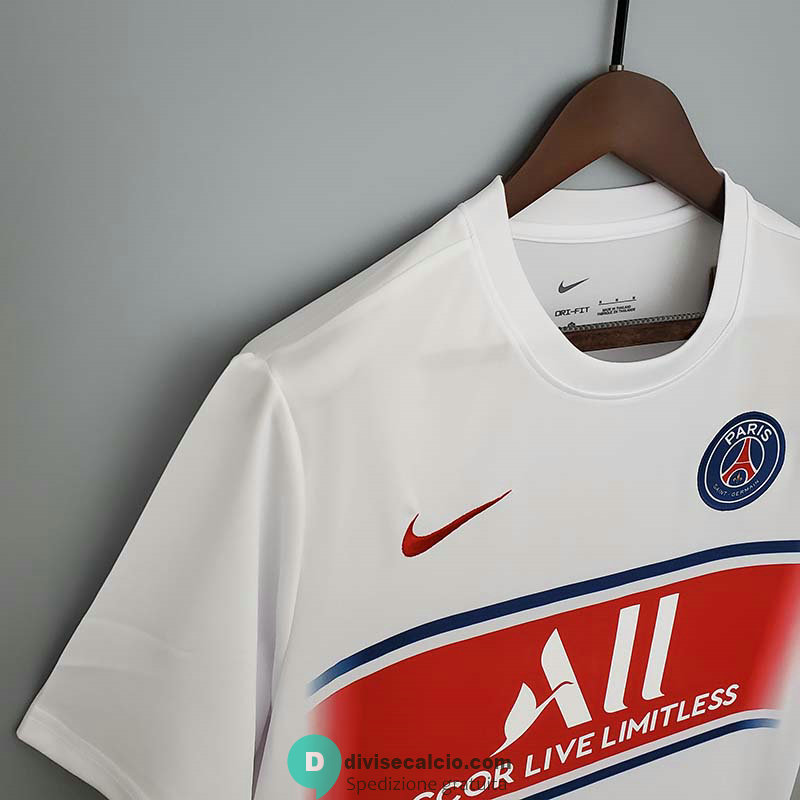 Maglia PSG Training White Red IV 2021/2022