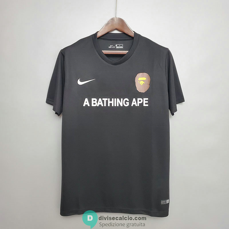 Maglia PSG x A Bathing Ape Training Black 2020/2021