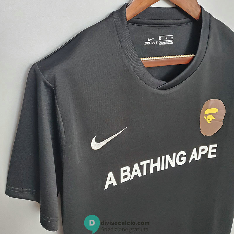Maglia PSG x A Bathing Ape Training Black 2020/2021