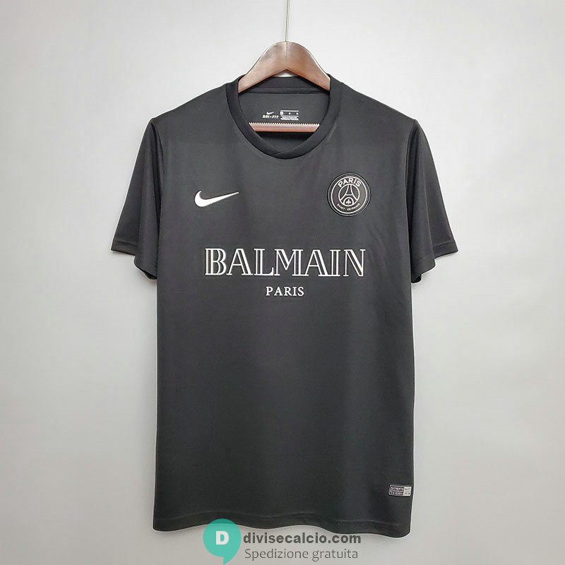 Maglia PSG x BALMAIN Training Black 2020/2021