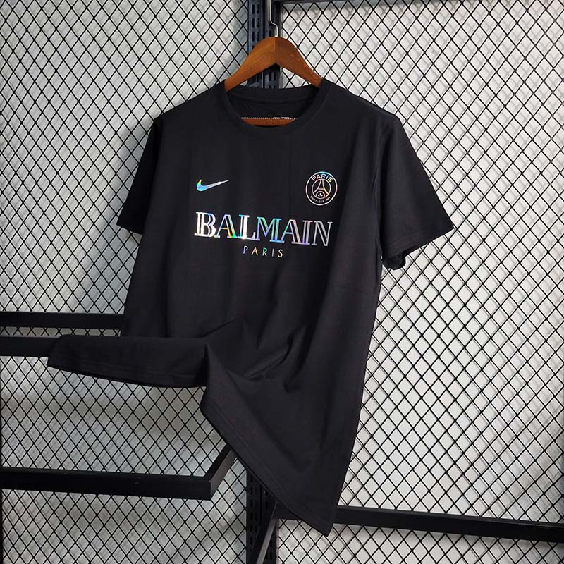 Maglia PSG x Balmain Black 2023/2024