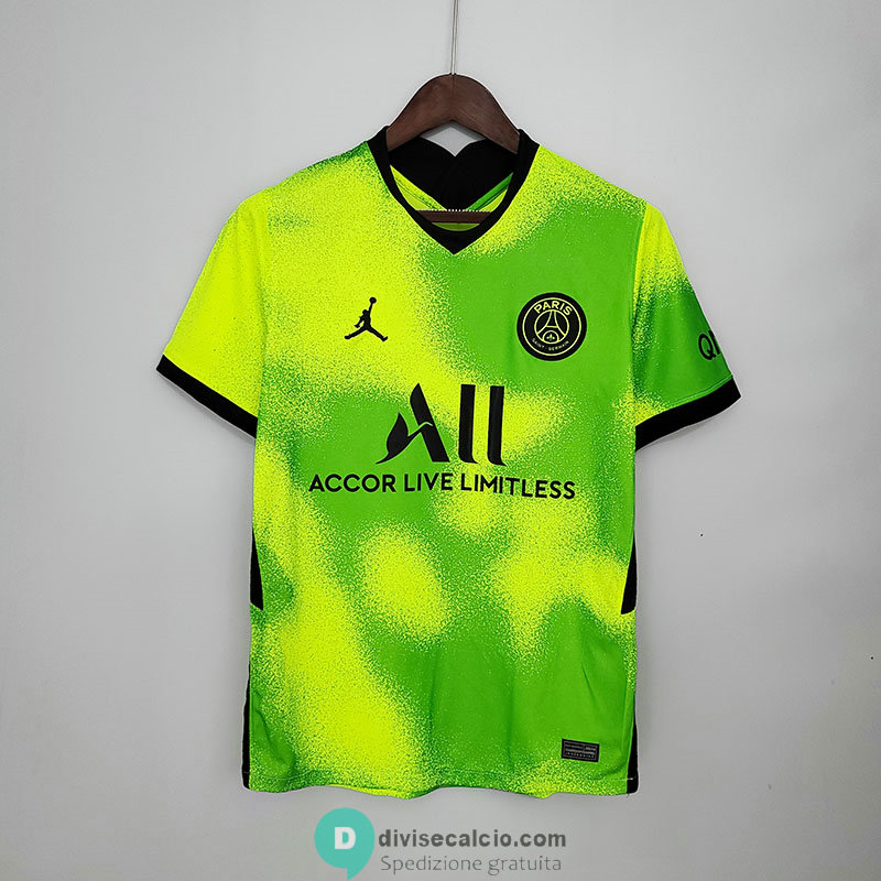 Maglia PSG x JORDAN Green 2021/2022