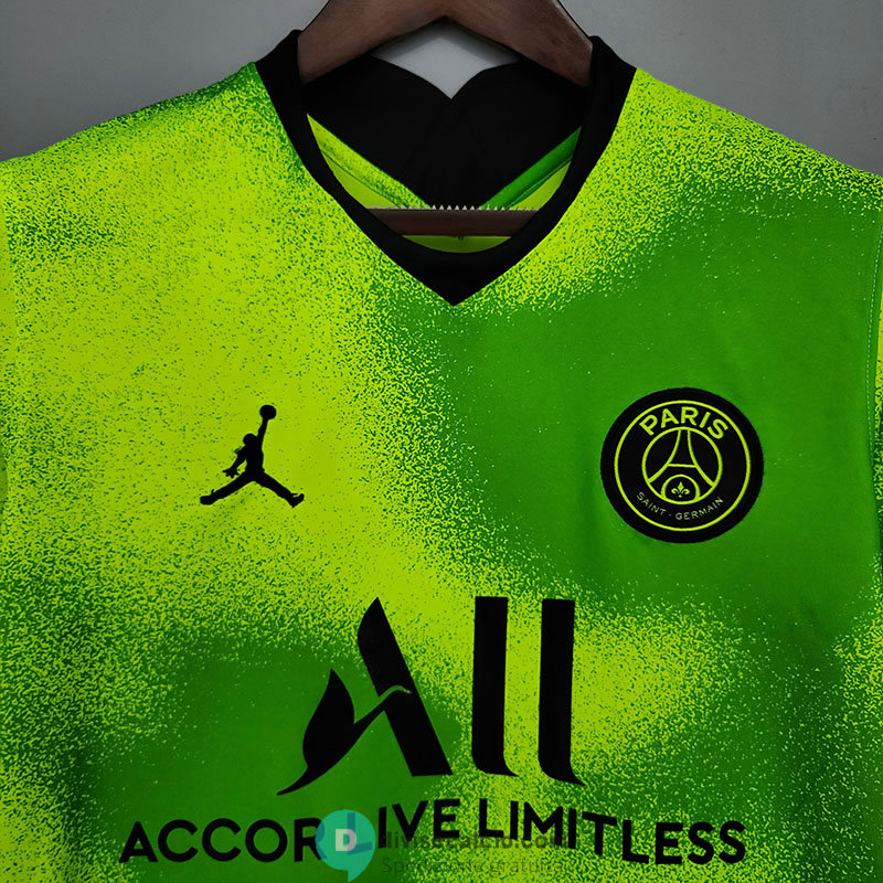 Maglia PSG x JORDAN Green 2021/2022