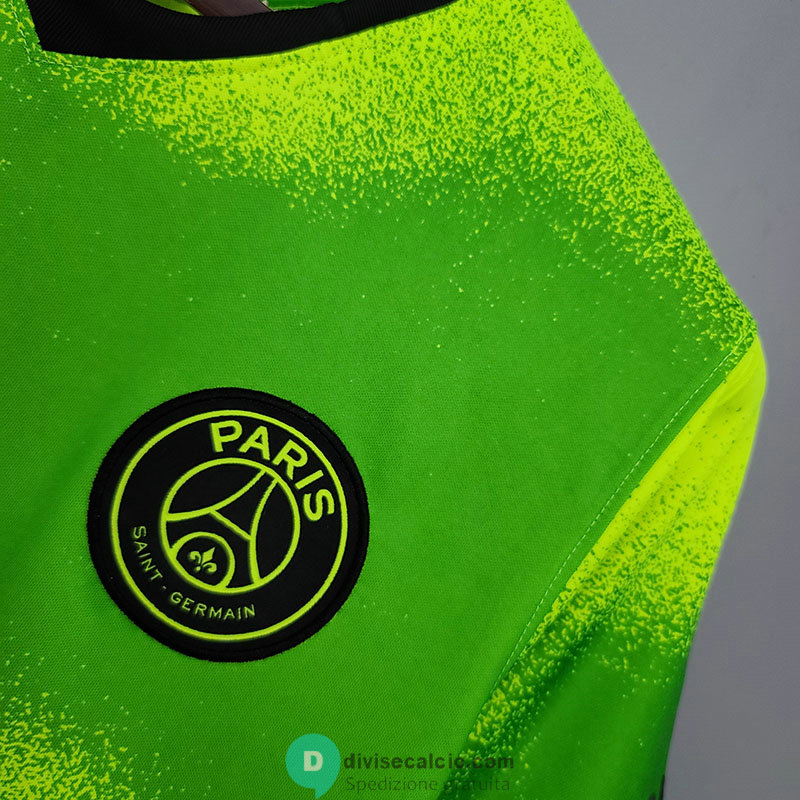 Maglia PSG x JORDAN Green 2021/2022