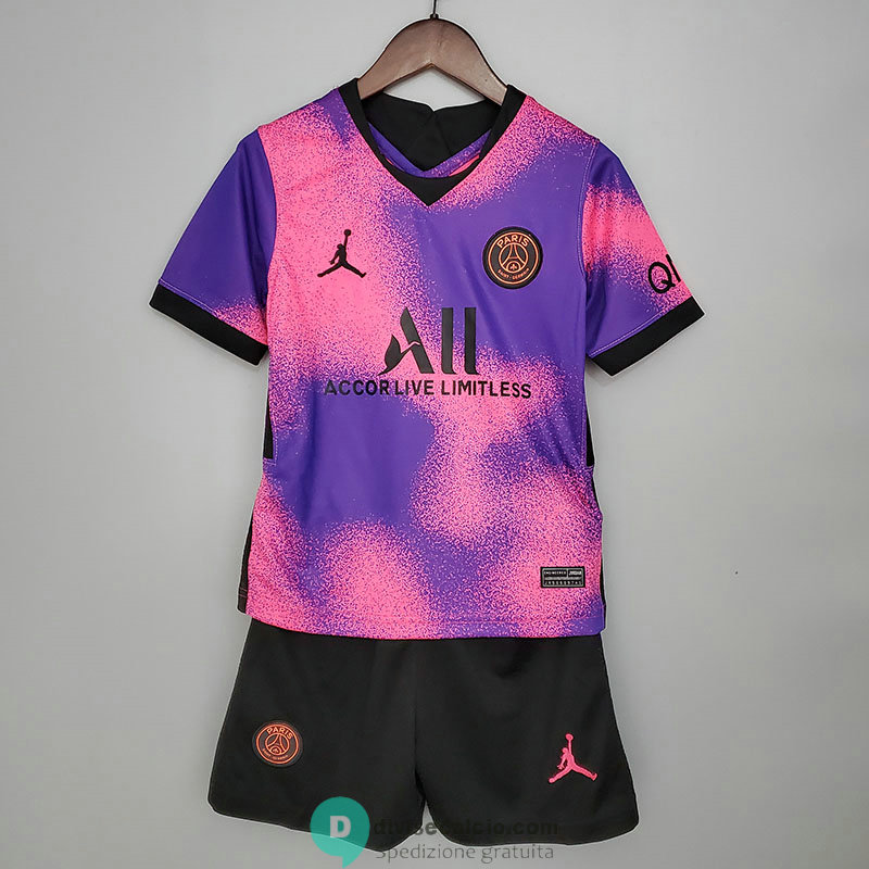 Maglia PSG x Jordan Bambino Fourth 2020/2021