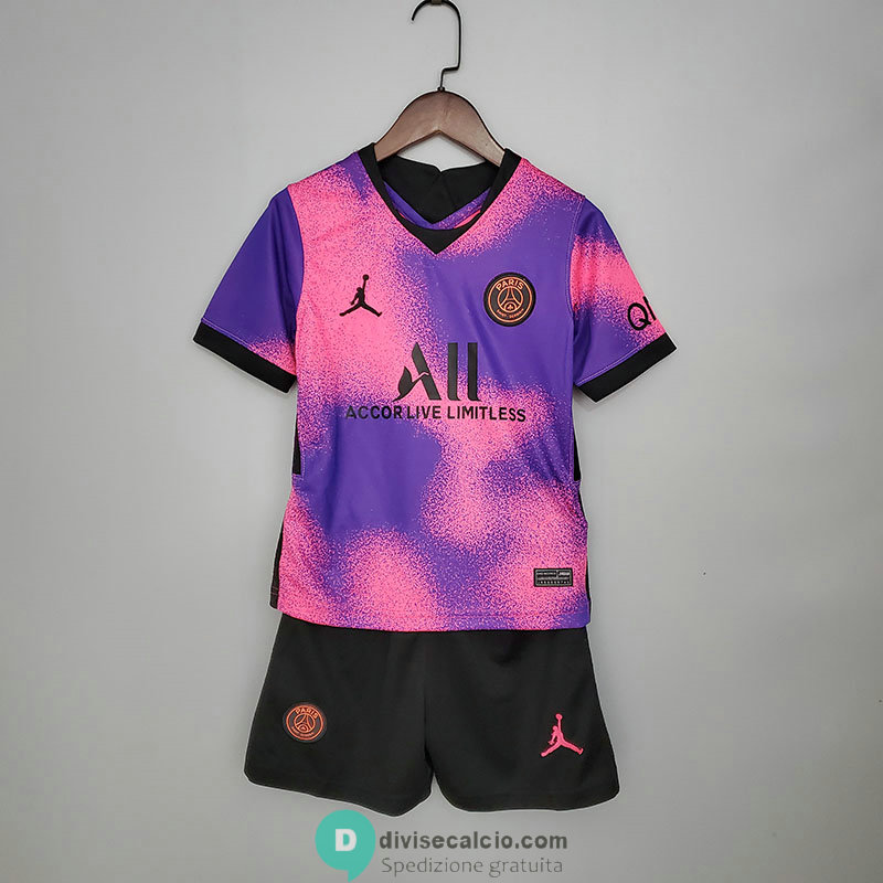 Maglia PSG x Jordan Bambino Fourth 2020/2021