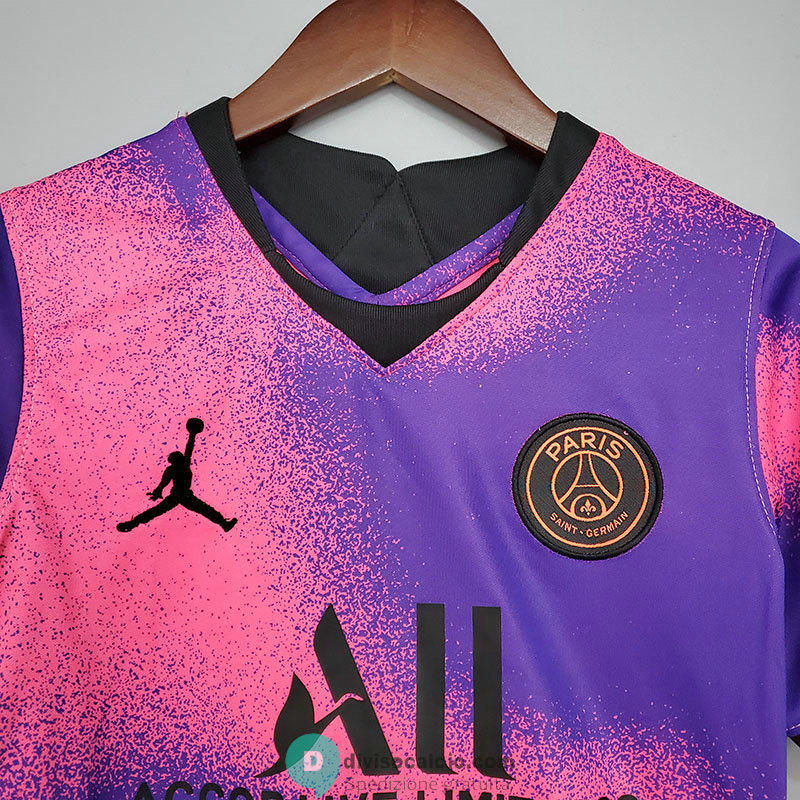 Maglia PSG x Jordan Bambino Fourth 2020/2021