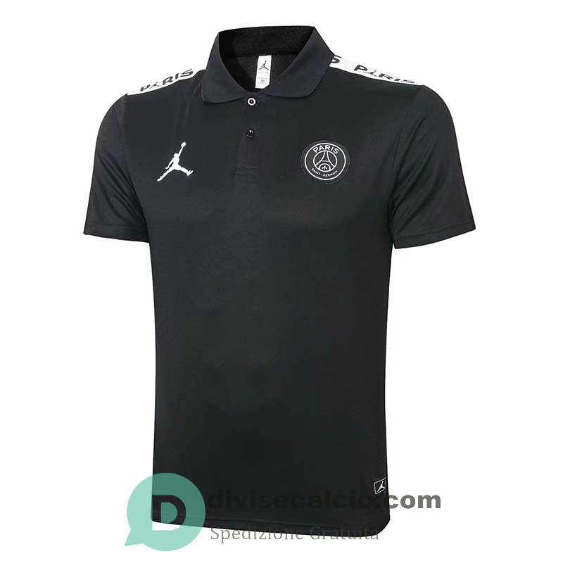 Maglia PSG x Jordan Polo Black 2020/2021