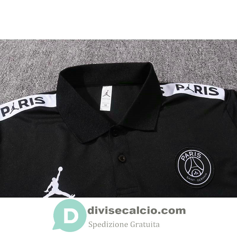 Maglia PSG x Jordan Polo Black 2020/2021