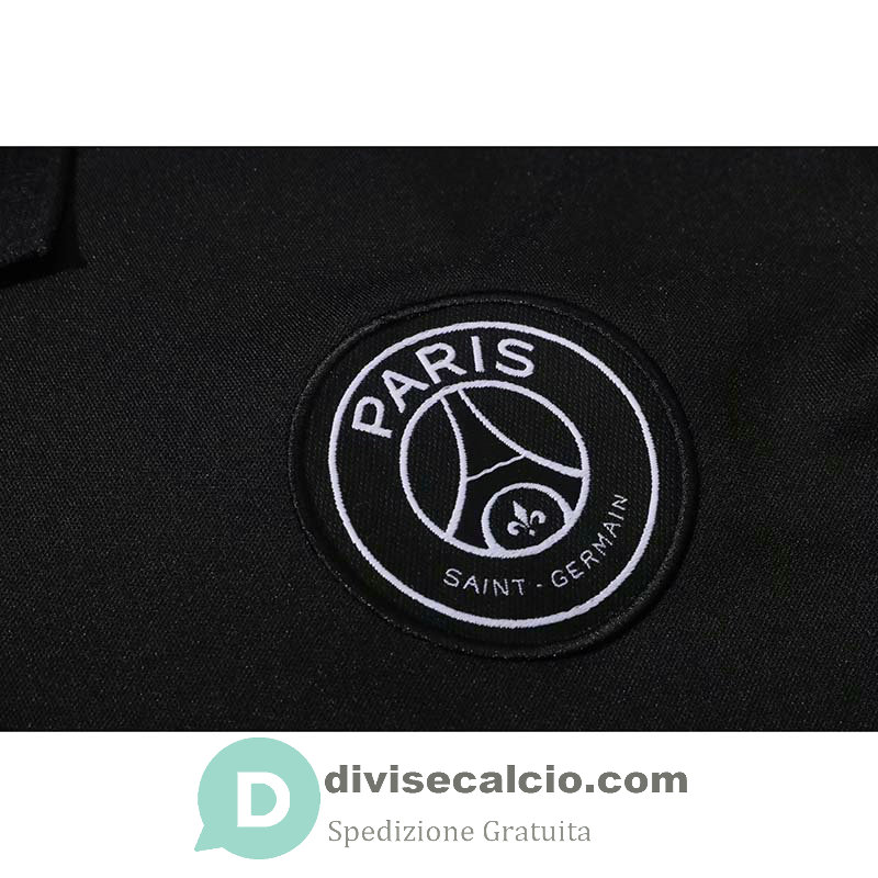 Maglia PSG x Jordan Polo Black 2020/2021