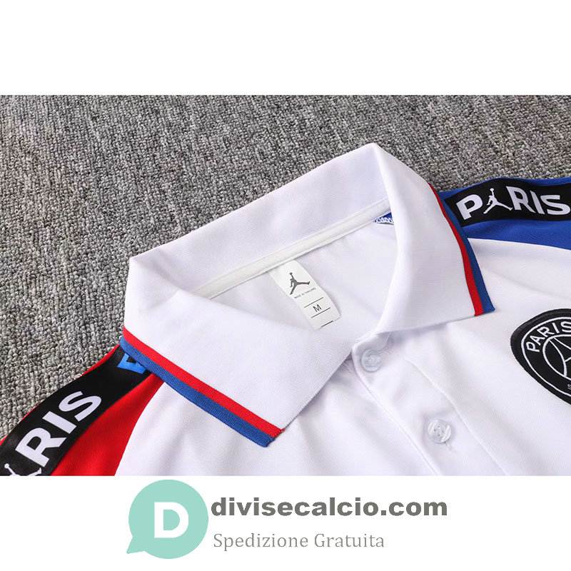 Maglia PSG x Jordan Polo White 2020/2021