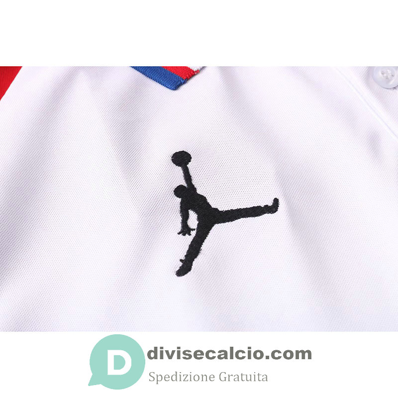 Maglia PSG x Jordan Polo White 2020/2021