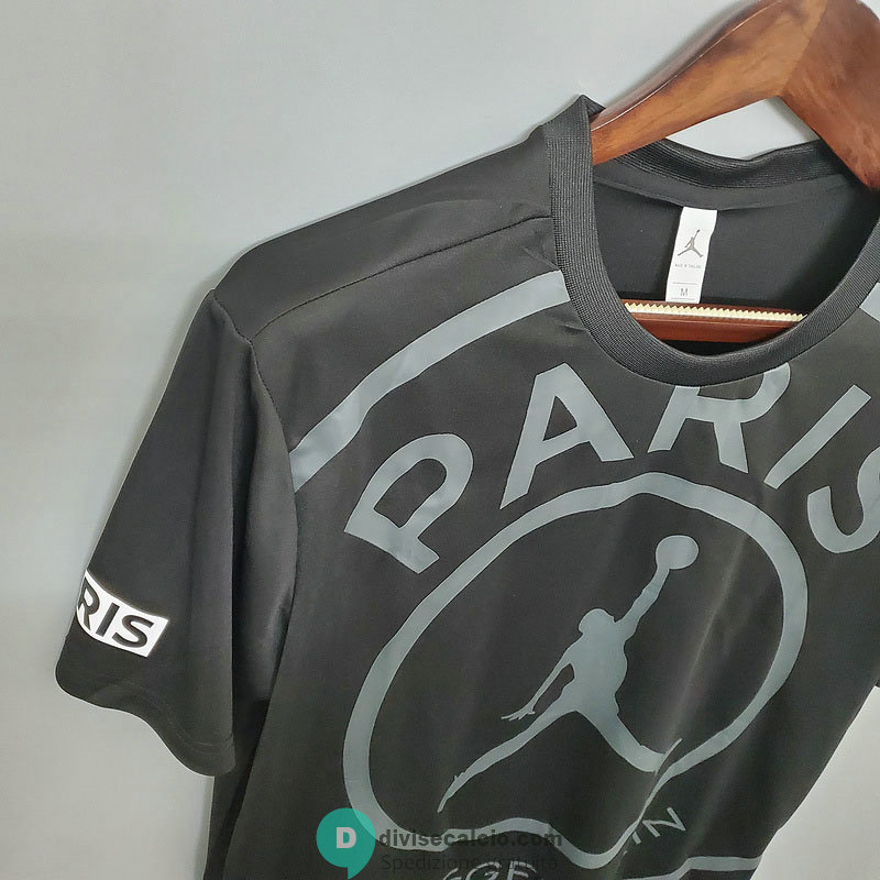 Maglia PSG x Jordan Training Black Big Logo 2020/2021