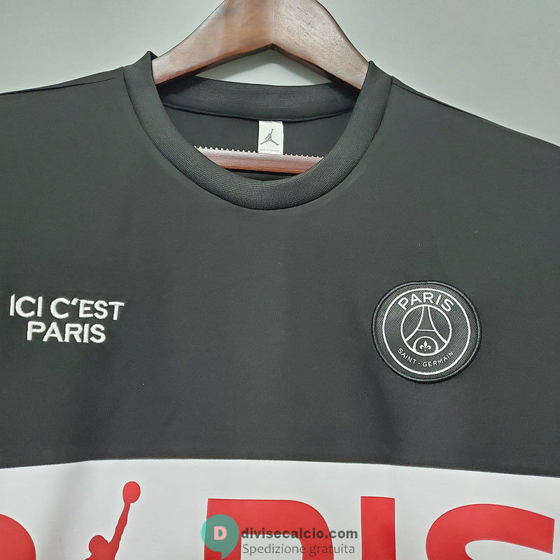 Maglia PSG x Jordan Training Black White 2020/2021