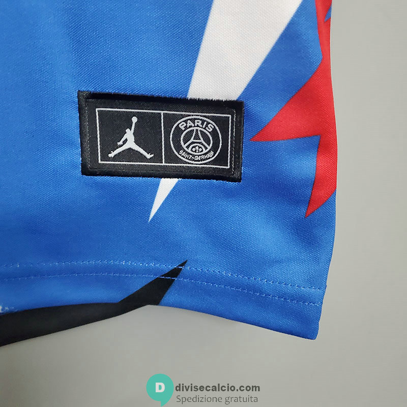 Maglia PSG x Jordan Training Blue Black Red 2020/2021