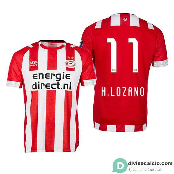 Maglia PSV Eindhoven Gara Home 11#H.LOZANO 2018-2019