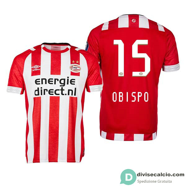 Maglia PSV Eindhoven Gara Home 15#OBISPO 2018-2019