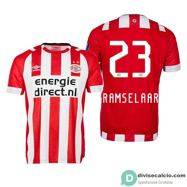 Maglia PSV Eindhoven Gara Home 23#RAMSELAAR 2018-2019