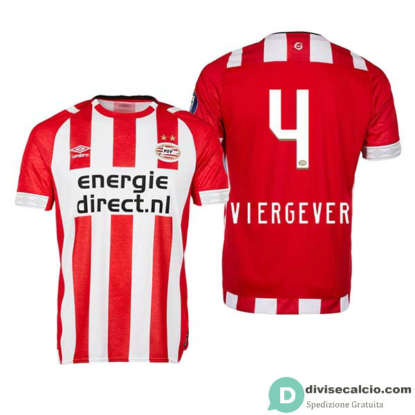 Maglia PSV Eindhoven Gara Home 4#VIERGEVER 2018-2019