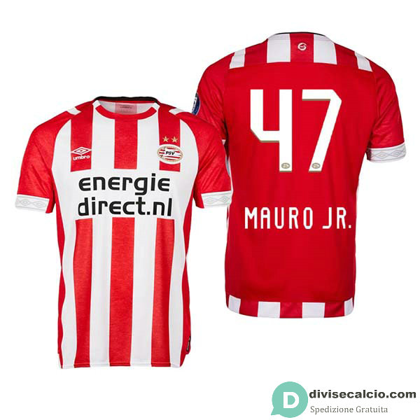 Maglia PSV Eindhoven Gara Home 47#MAURO JR. 2018-2019