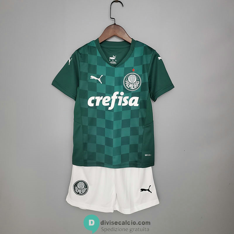 Maglia Palmeiras Bambino Gara Home 2021/2022