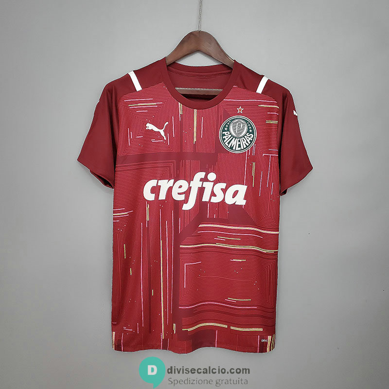 Maglia Palmeiras Portiere Red 2021/2022