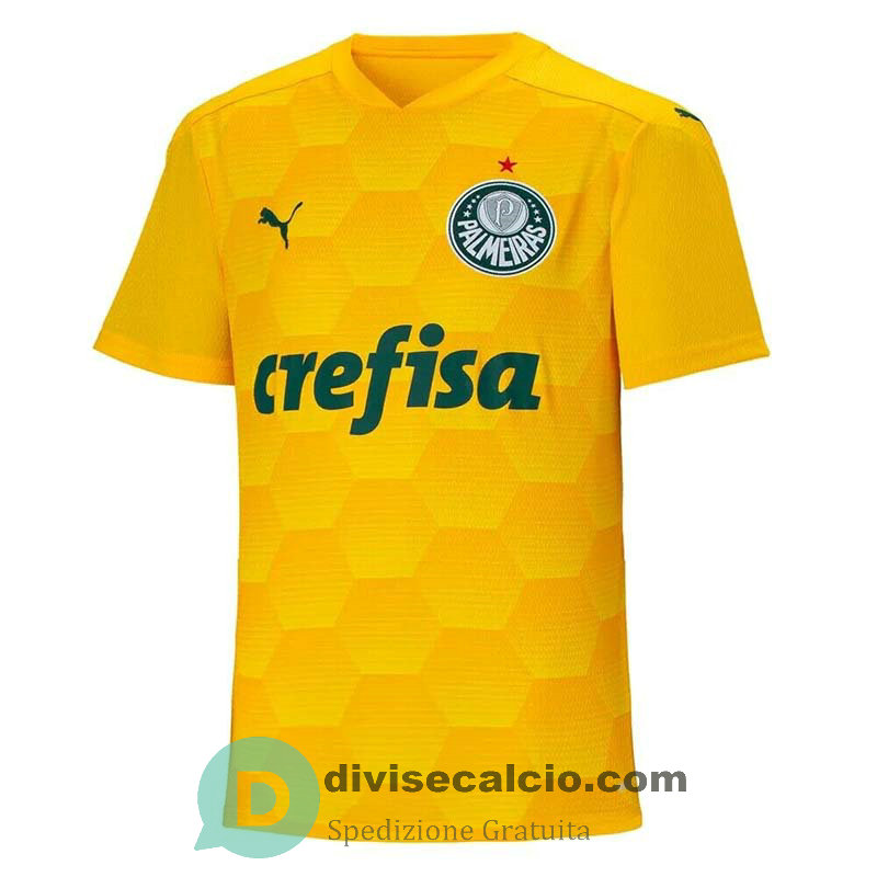 Maglia Palmeiras Portiere Yellow 2020/2021