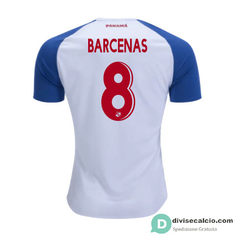 Maglia Panama Gara Away 8#BARCENAS 2018