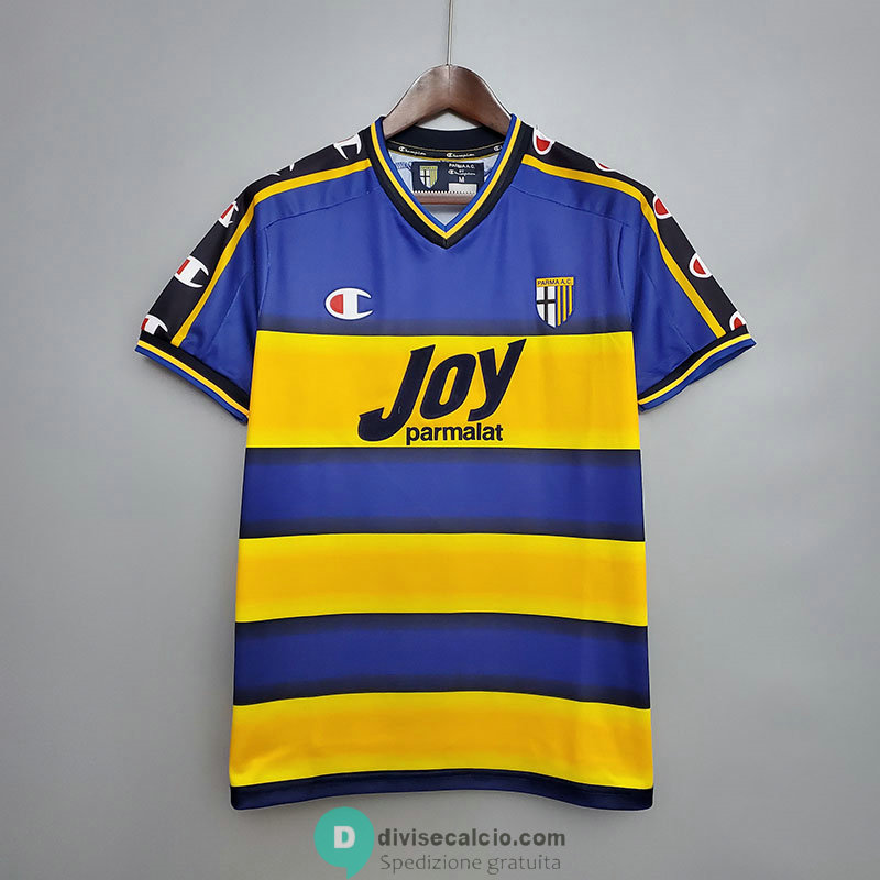 Maglia Parma Calcio 1913 Retro Gara Home 2001 2002