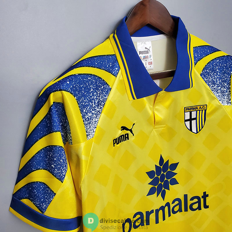 Maglia Parma Calcio 1913 Retro Yellow 1995/1997