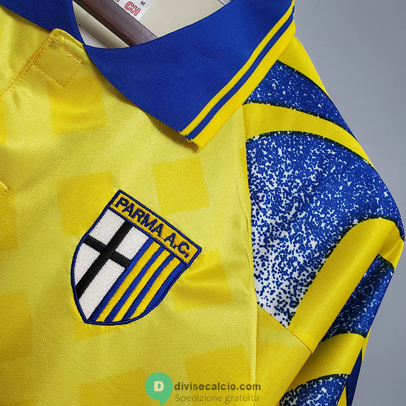 Maglia Parma Calcio 1913 Retro Yellow 1995/1997