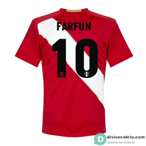 Maglia Peru Gara Away 10#FARFUN 2018