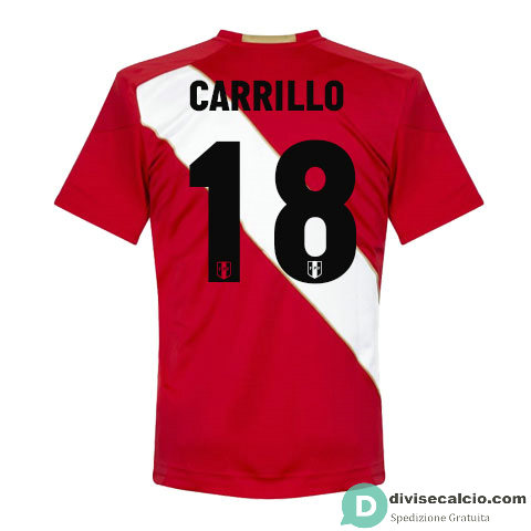 Maglia Peru Gara Away 18#CARRILLO 2018