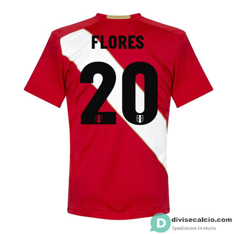 Maglia Peru Gara Away 20#FLORES 2018