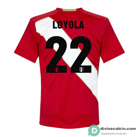 Maglia Peru Gara Away 22#LOYOLA 2018