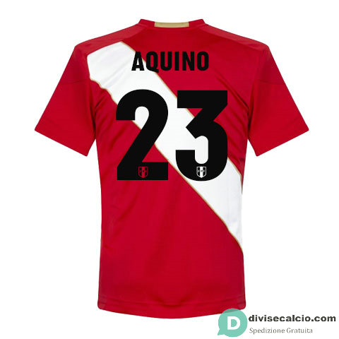 Maglia Peru Gara Away 23#AQUINO 2018