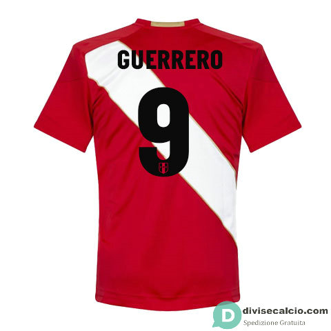 Maglia Peru Gara Away 9#GUERRERO 2018