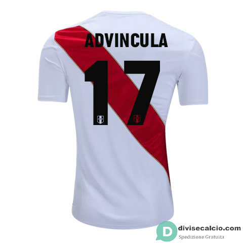 Maglia Peru Gara Home 17#ADVINCULA 2018